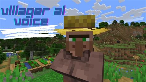 Villager (From Minecraft) AI cover & Text.